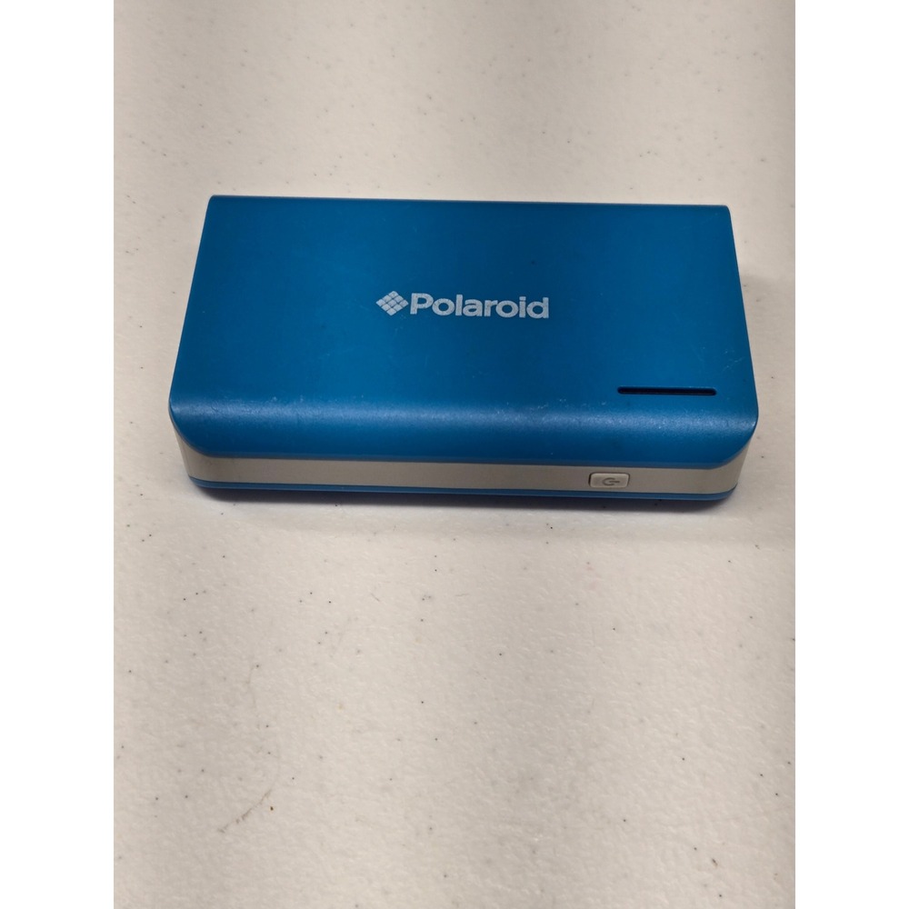 Polaroid PPP5058 6000mAh Portable Power Bank‎ Blue Dual USB Output Battery Pack